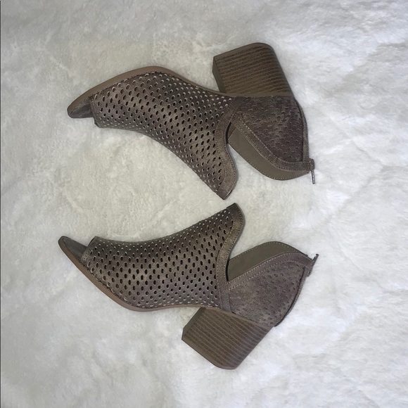 MADISON Peep Toe Ankle Booties - Picture 4 of 4